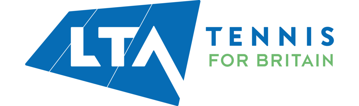 LTA Tennis for Britain logo, linking to their website